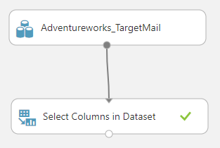 Configuration for Select Columns in Dataset.