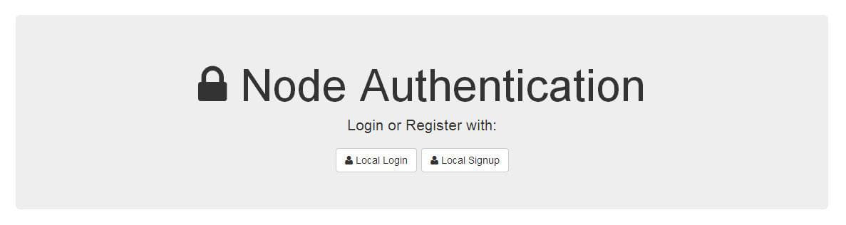 node-authentication-local