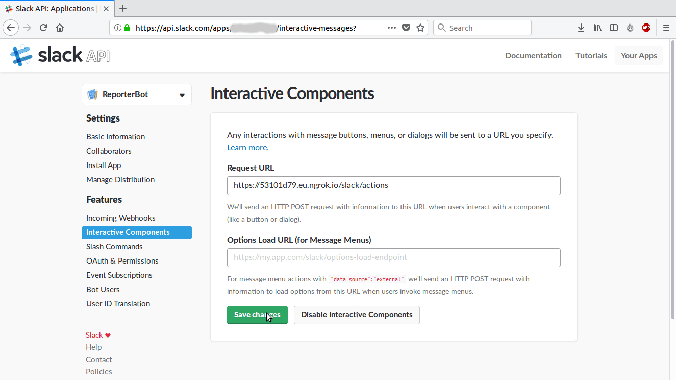 Enable Interactive Components