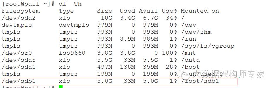 Linux文件管理和xfs文件系统的备份恢复