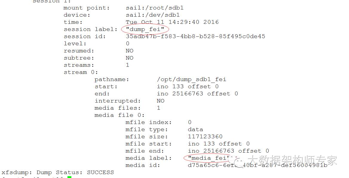 Linux文件管理和xfs文件系统的备份恢复