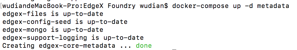 EdgeX Foundry 实践篇