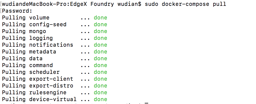 EdgeX Foundry 实践篇