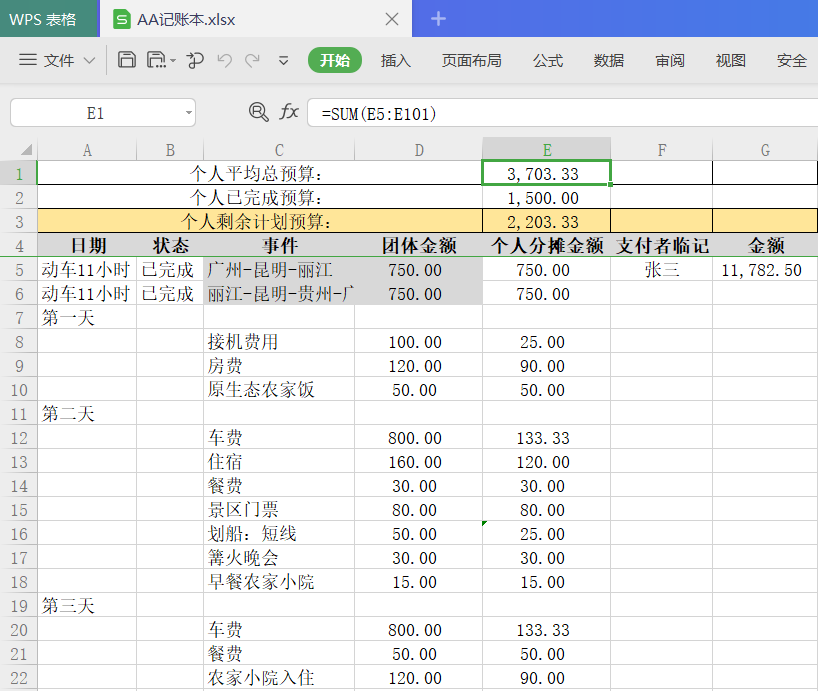 记账表 Vicc的专栏 Csdn博客