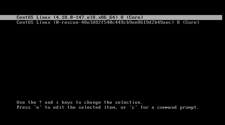 linux 启动界面