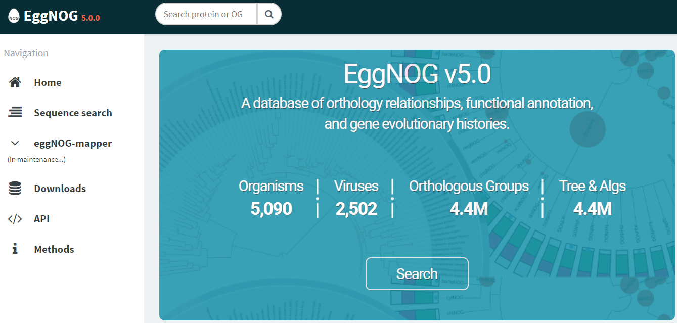 NAR：eggNOG 5—蛋白功能层级注释数据库_eggnog刘永鑫CSDN博客