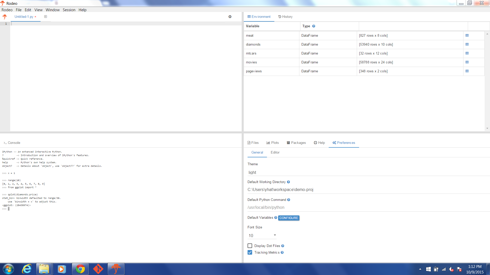 rodeo python_Rodeo 1.0：台式机上的Python IDE-CSDN博客