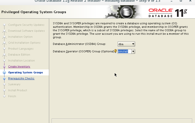 CentOS7安装Oracle11G完整版图文教程一（基础安装）