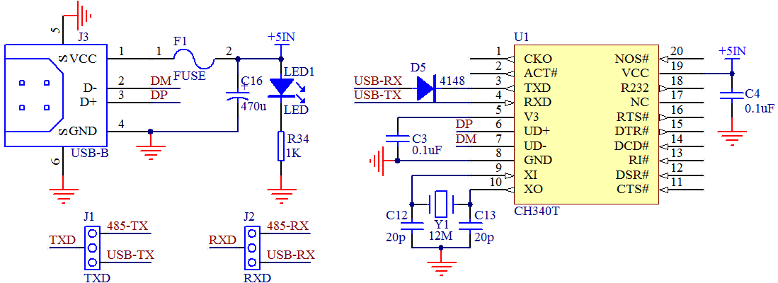 USB-TTL检测 串口测试
