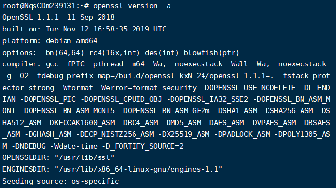 OpenSSL安装