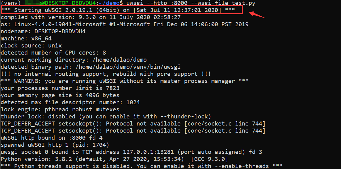 学弟教程Flask使用uwsgi部署_flask usgwiCSDN博客