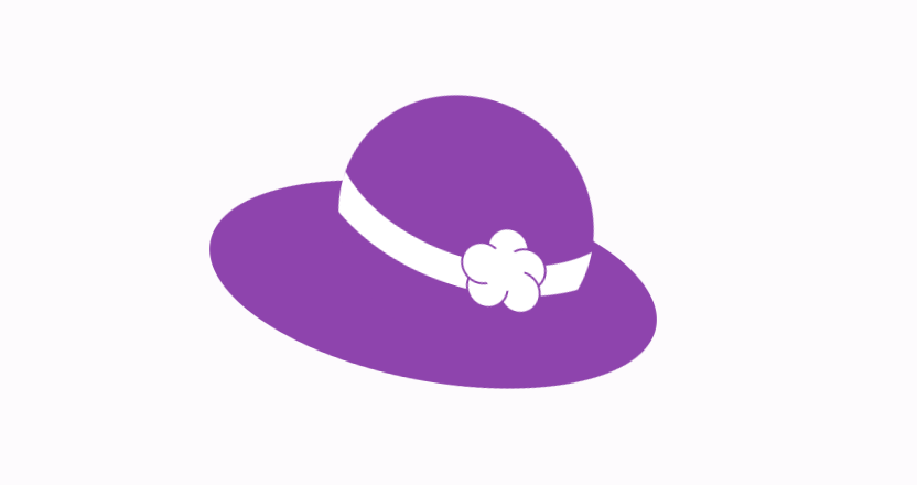 CSS简笔画：纯CSS绘制一顶帽子