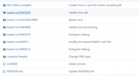Imagen de muestra del almacenamiento del archivo de código de la aplicación correspondiente al firmware lanzado por Ricolink en Github