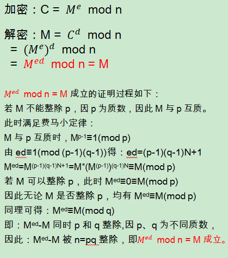 RSA加解密及签名算法的技术原理及其Go语言实现
