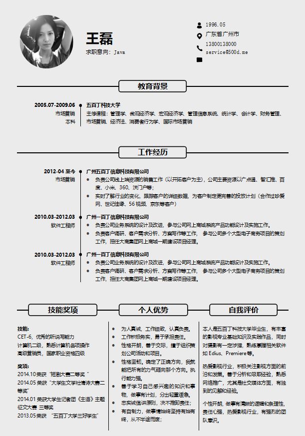 模板4