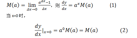 用导数的定义求指数函数的导数_对数函数导数的推导