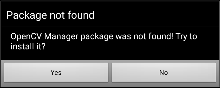 Package not found