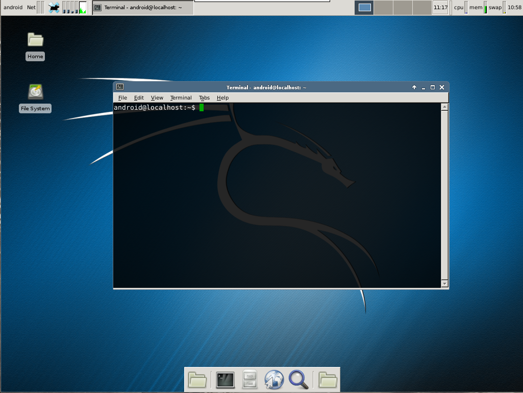 Linux最终效果