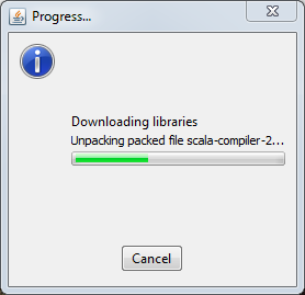 installing