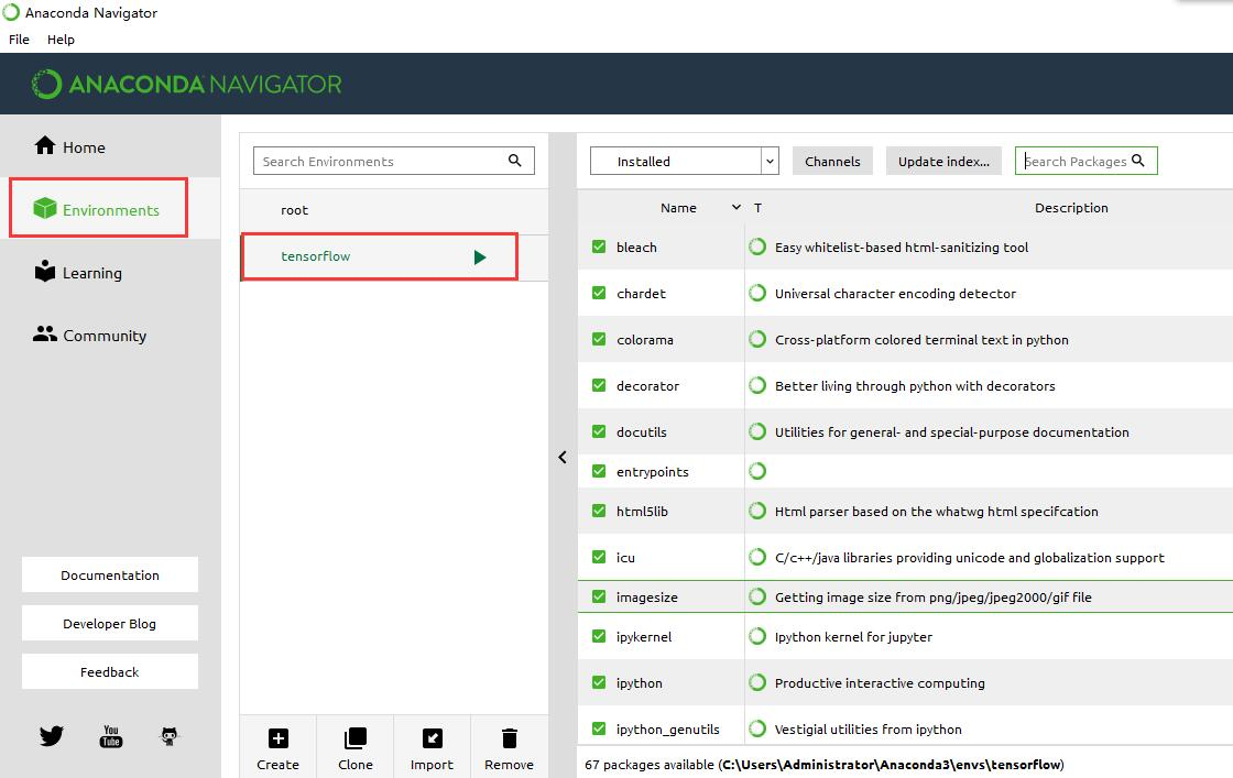 Win10下用Anaconda安装TensorFlow-CSDN博客