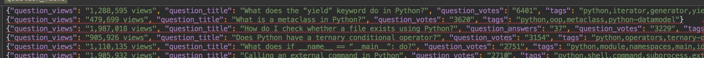 使用 json 模块存储