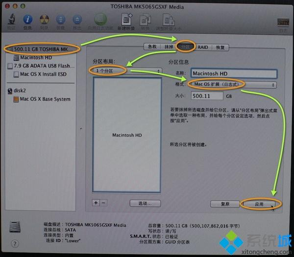 制作os x启动u盘并使用u盘安装mac系统全程图文步骤