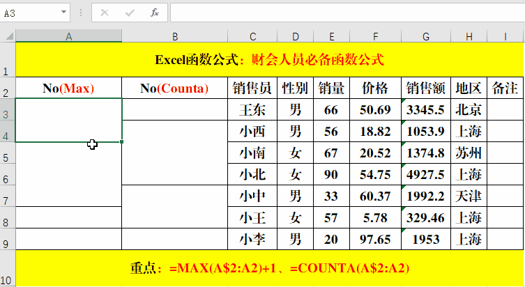 财会人员必备的10个Excel函数公式，学会离高手更近一步