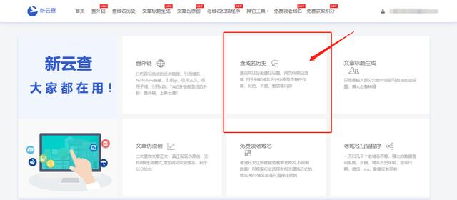 域名历史年龄的查看方法（查域名历史）