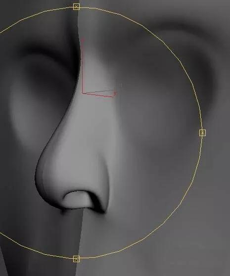 3D游戏模型教程系列：12步教你使用3DMAX快速完成鼻子的建模