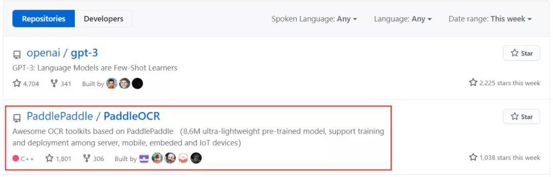 大小只有8.6M！百度开源超轻量中英文OCR模型爆红Github
