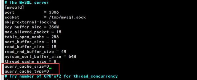 MySQL关闭查询缓存（QC）的两种方法