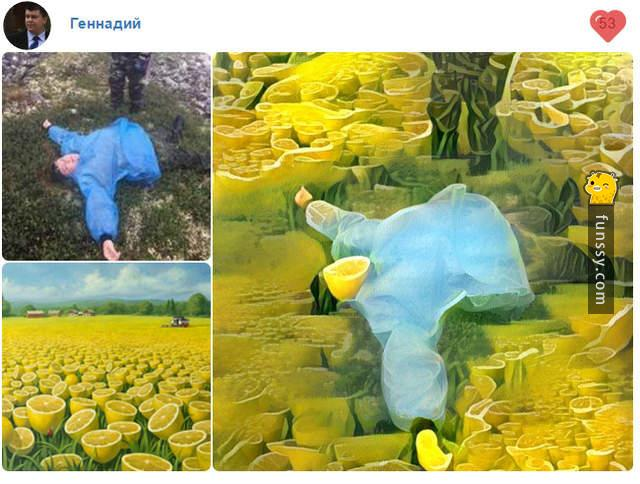 你只要上传两张毫无关联的照片「这个网站就会自动帮你合成了！」