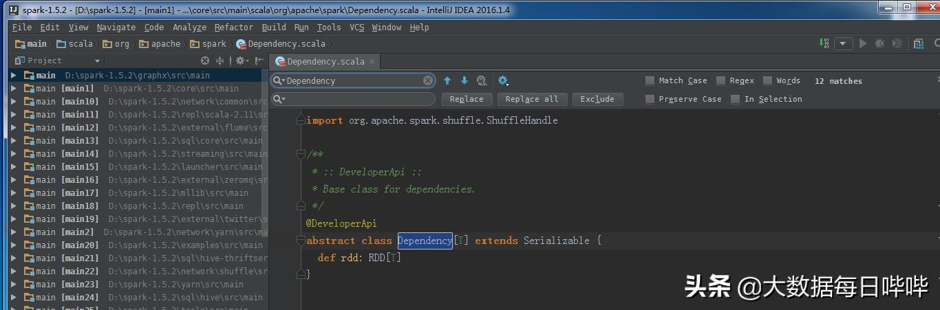 Spark RDD 概念以及核心原理
