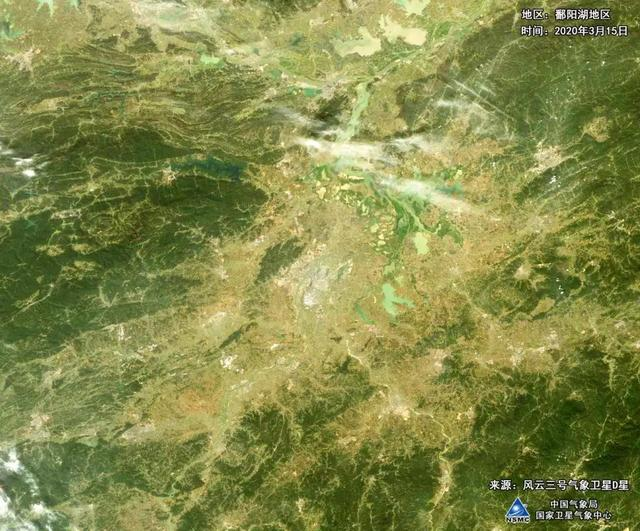 神州大地绿透了，跟着气象卫星看中国