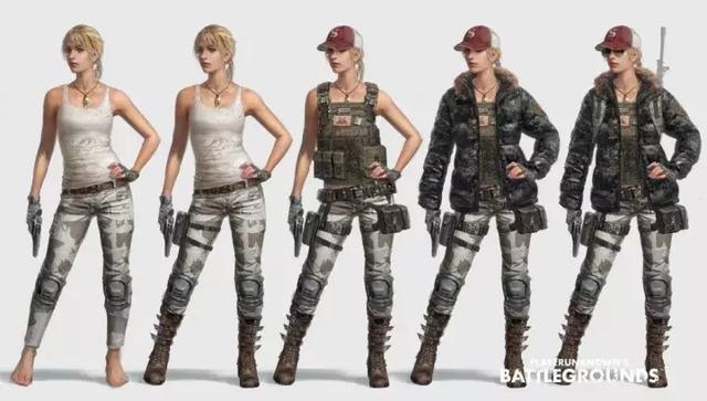 看看绝地求生—PUBG的游戏模型是怎么出来的！