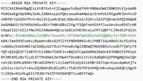 PHP RSA公约私钥加密解密示例