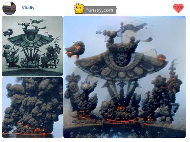 你只要上传两张毫无关联的照片「这个网站就会自动帮你合成了！」