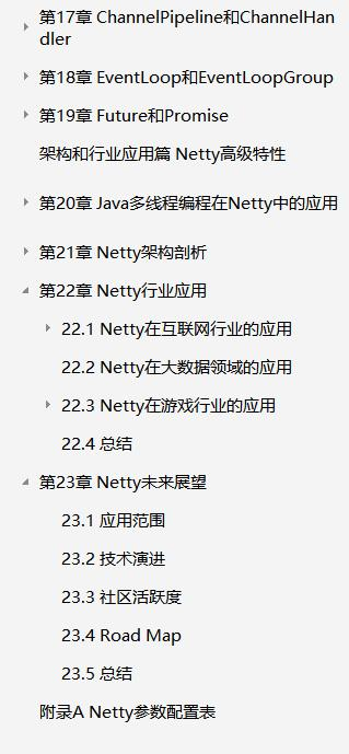 重磅！阿里P8费心整理Netty实战+指南+项目白皮书PDF，总计1.08Gnetty互联网全栈工程师-
