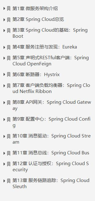 阿里P8架构师整理总结：Spring+SpringBoot+SpringCloud技术文档互联网全栈工程师-