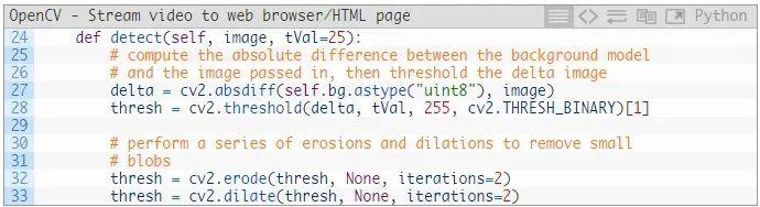 OpenCV：将视频流式传输到网页浏览器/HTML页面