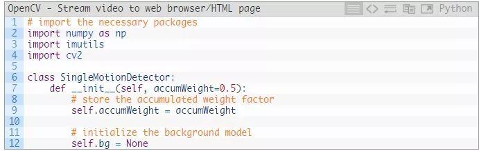 OpenCV：将视频流式传输到网页浏览器/HTML页面