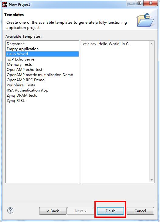 Xilinx ZYNQ SOC入门基础之Hello Word实验