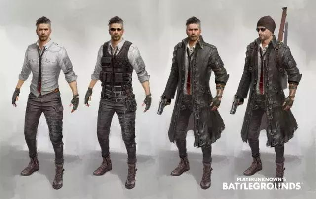 看看绝地求生—PUBG的游戏模型是怎么出来的！