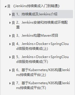 出神入化！Jenkins+Docker+SpringCloud+K8s构建持续集成平台