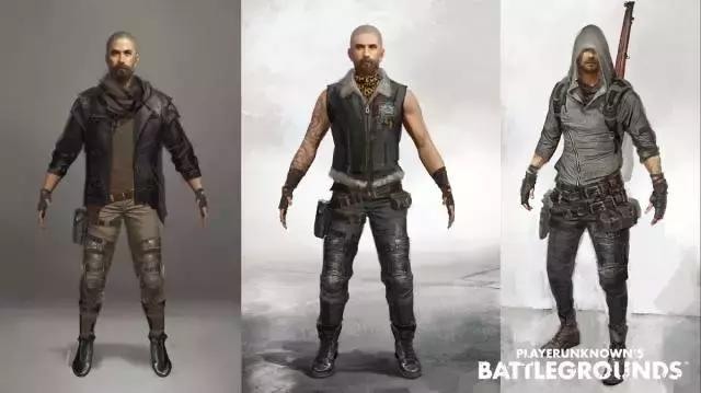 看看绝地求生—PUBG的游戏模型是怎么出来的！