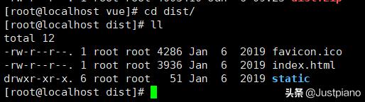 nginx+vue实现项目动静分离