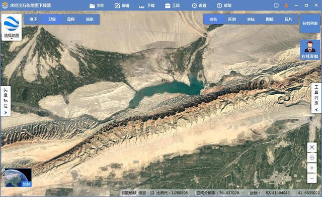 用卫星地图告诉你新疆到底有多大