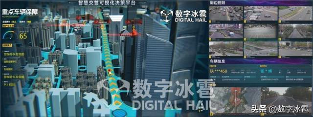 智慧交管大屏可视化决策系统