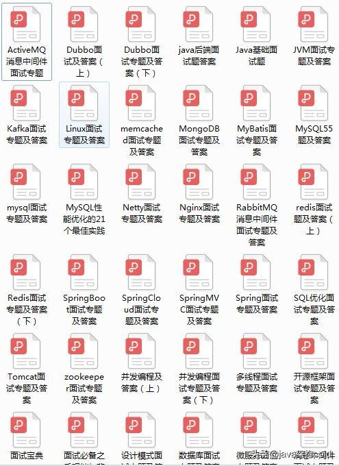 字节跳动Java研发面试99题(含答案)：JVM+Spring+MySQL+线程池+锁