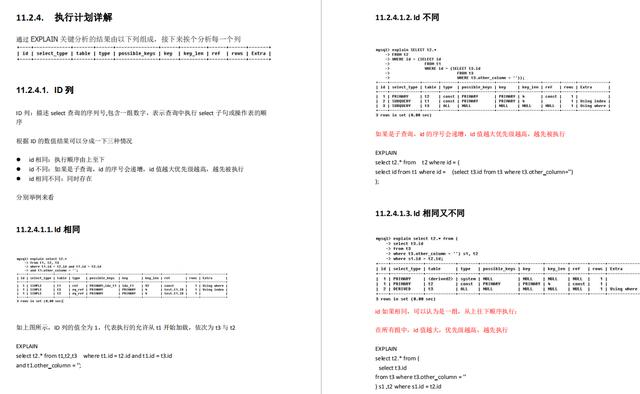 全网独家的“MySQL高级知识”集合，骨灰级收藏，手慢则无